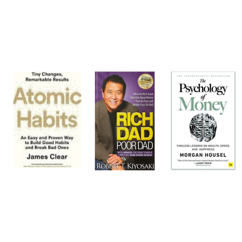 Atomic Habits Psychology Of Money Rich Dad Poor Dad Books Khareedo