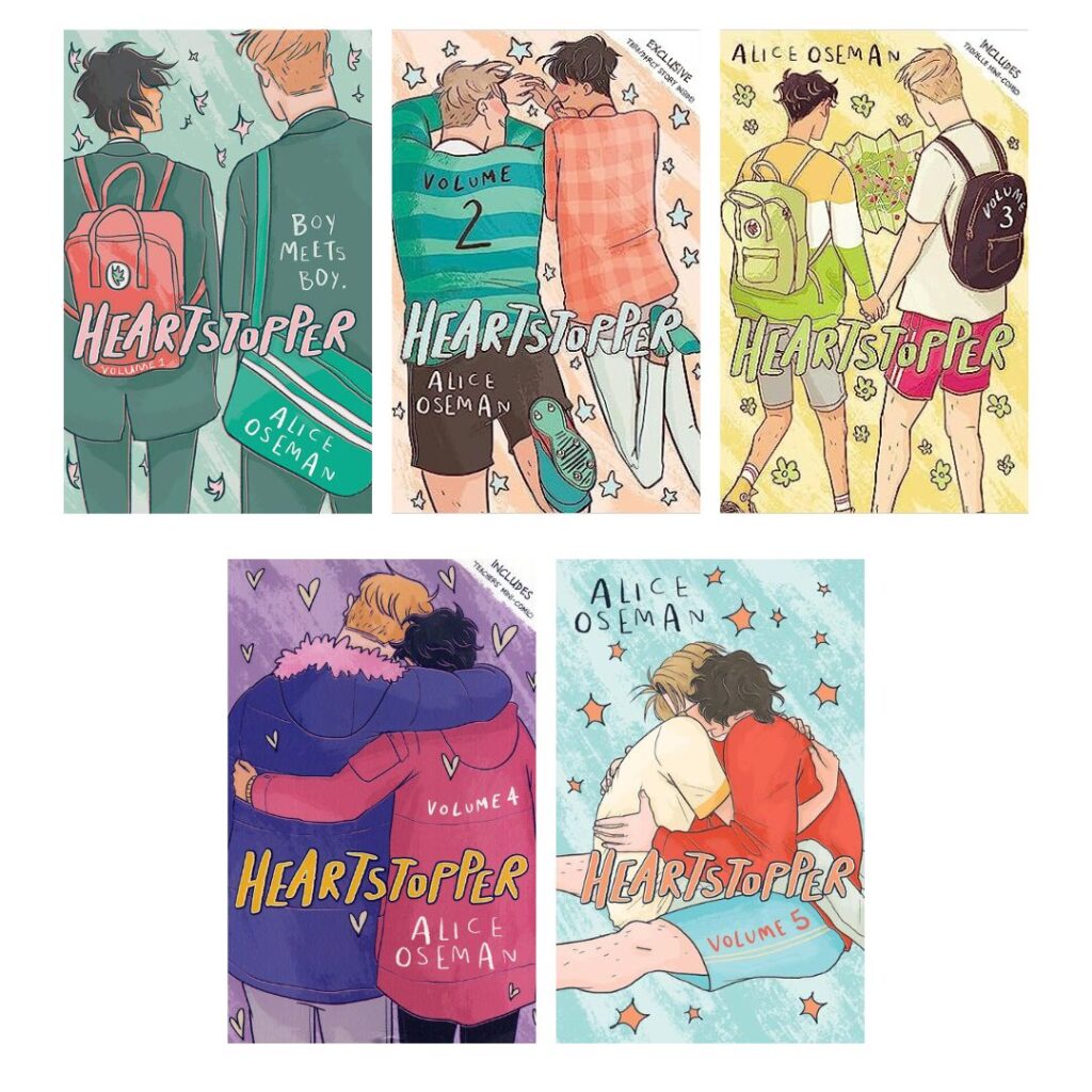 Heartstopper Series (5 Books Combo) – Alice Oseman – Books Khareedo