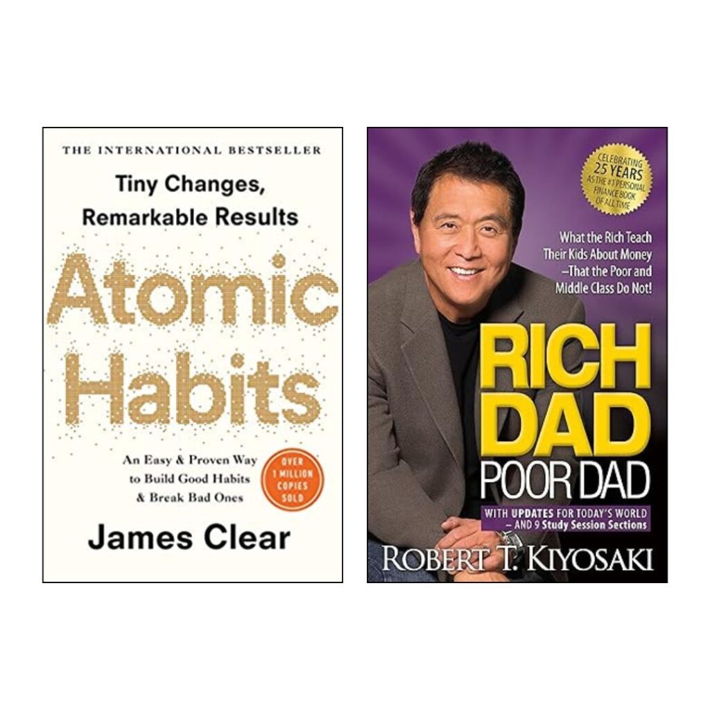 Atomic Habits Rich Dad Poor Dad Books Khareedo