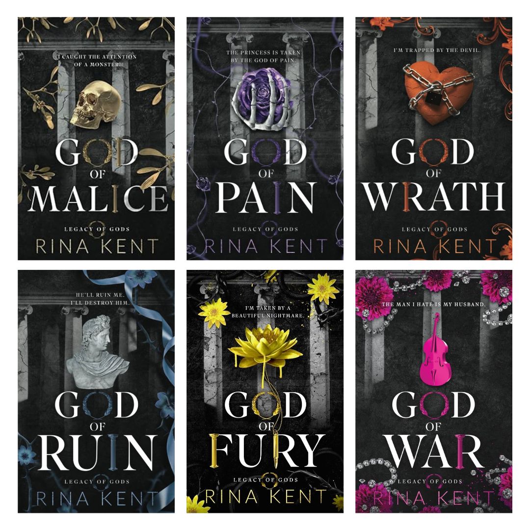 Legacy Of Gods Series (6 Books Combo)   Rina Kent   Books Khareedo